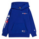 Champion Kids Basketball Logo Fleece Hoodie "Blue"