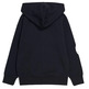 Champion Kids Basketball Logo Full-Zip Fleece Hoodie "Black"