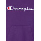 Champion Kids Großes Logo Fleece Hoodie "Dark Purple"