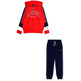 Champion Kids Colour Block Logo USA Trainingsanzug "Red"