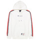 Champion Legacy Basketball Kontrast Details Fleece Hoodie "White"