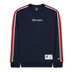 Champion Legacy Basketball Kontrast Details Fleece Sweatshirt "Navy"