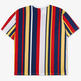 Champion Legacy Candy Stripe Script Big Logo Tee