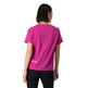 Champion Legacy Baumwoll T-Shirt mit bunten Details "Pink"