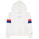 Champion Legacy Heritage Block Logo Hoodie "White"