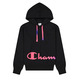 Champion Legacy Kapuzenpullover mit bunten Details "Schwarz"