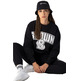 Champìon Legacy Wmns University Brown Logo Licht Fleece Sweatshirt