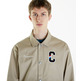 Champion Rochester Bookstore Snap Buttons Logo C Jacke "Taupe"