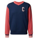 Champion Rochester Buchhandlung V-Neck Fleece Sweatshirt "Navy-Red"