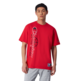 Champion Sport Lifestyle Basketball Big Logo Custom Fit T-Shirt "Red"