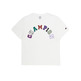 Champion Varsity Logo Baumwolle T-Shirt "White"