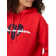 Champion Wm ́s Legacy Scrip Logo Stickerei Love Hoodie "Red"