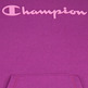 Champion Wn ́s Legacy Script Logo Print Baumwolle Terry Hoodie "Purple"