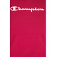 Champion Wn ́s Legacy Script Logo Drucken Baumwolle Terry Hoodie "Burgundy Red"