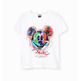 Desigual Arty Mickey Maus T-Shirt "White"