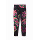 Desigual Floral Sport Leggings "Magical Fuxia"