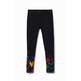 Desigual Girls Hearts Long Leggings "Black"