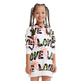 Desigual Girls Liebe Sweatshirt Kleid