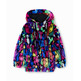 Desigual Girls Mehrfarbig Pelzjacke "Tutti Fruti"