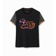 Desigual Graffiti Love T-Shirt "Black"