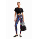 Desigual Leggings Sport Digital "Schwarz"