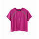 Desigual Mesh Sport T-Shirt "Fuchsia"