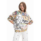 Desigant Mickey Maus Buchstaben Sweatshirt "Multicolor"