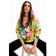 Desigual Oversize Mickey Maus Sweatshirt "Tutti Fruti"