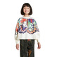 Desigual Girls Oversize Sweatshirt Butterfly