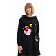 Desigual Short Pink Panther Sweatshirt Kleid