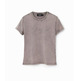 Desigual Slim Strass T-Shirt "Gray"