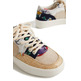 Desigual Sneakers "Patchwork mit Raffia"