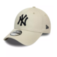 Gorra New Era New York Yankees Essential Beige 9FORTY