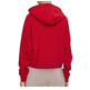 Guess Crop Hoodie Sweatshirt "Red"