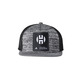 Harden Snapback Cap (dunkelgrauer Heather/schwarz/schwarz)