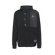 Jordan Air Herren Fleece Full-Zip Hoodie "Black"