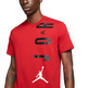 Jordan Air Stretch SS Herren T-Shirt "Gym Red"