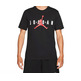 Jordan Air Wordmark T-Shirt "BlackRed"