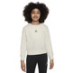 Jordan Girls Jumpman Essentials Crew Pullover "Pale Ivory