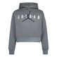 Jordan Girls Jumpman Logo Nachhaltige Hoodie "Smoke Grey"