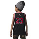 Jordan Infants 23 Jersey Top "Schwarz"