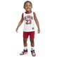 Konjunktiv Jordanien Infants HBR DNA Muscle Tank und Short "Gym Red-White"