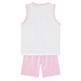 Jordan Infants HBR DNA Muscle Tank und Short "Pink Foam-White"