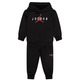 Jordan Infants Jumpman Sustainable Pullover Kapuze und Joggers Set "Black"