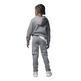 Jordan Infants Jumpman Nachhaltige Pullover Kapuze und Jogger Set "Carbon"