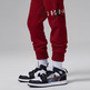 Jordan Infants Jumpman Sustainable Pullover Hood und Joggers Set "Gym Red"