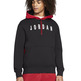 Jordan Jumpman Air Graphic Fleece Pullover "Black-Gym Red"