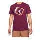 Jordan Jumpman Box Herren Short-Sleeve T-Shirt "Bordeaux"