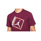 Jordan Jumpman Box Herren Short-Sleeve T-Shirt "Bordeaux"