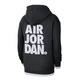 Jordan Jumpman Classics Printed Fleece Pullover "Black"